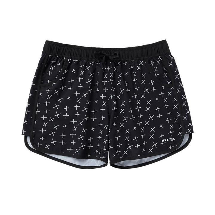 Mystic Tora Boardshort Women Black White bei WindSucht