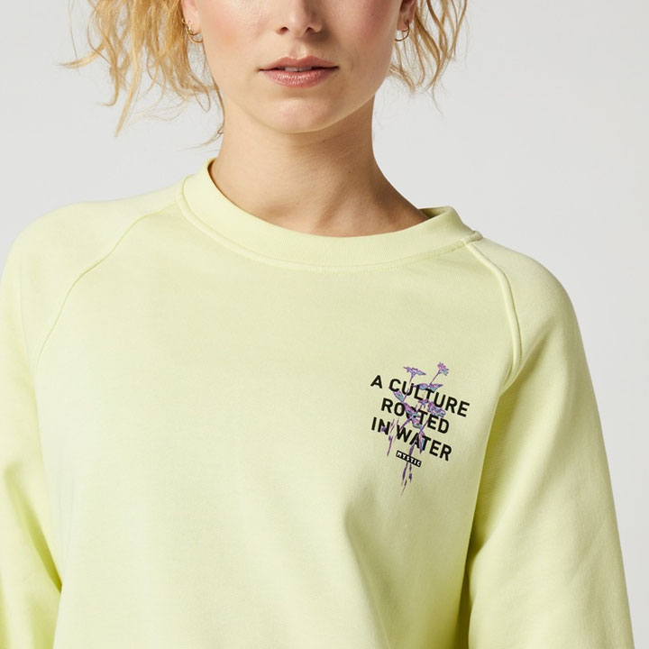 Mystic Culture Crew Sweat Women Summer Green im SALE bei WindSucht