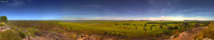 Aussicht von Ubirr auf das "Arnhem Land"