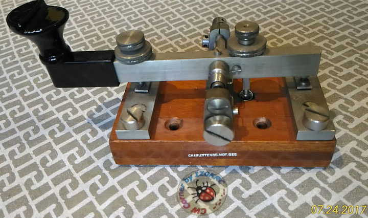 CHARLOTTENBURG  MOTOR  GES.   -  LUFTWAFFE TELEGRAPH KEY.