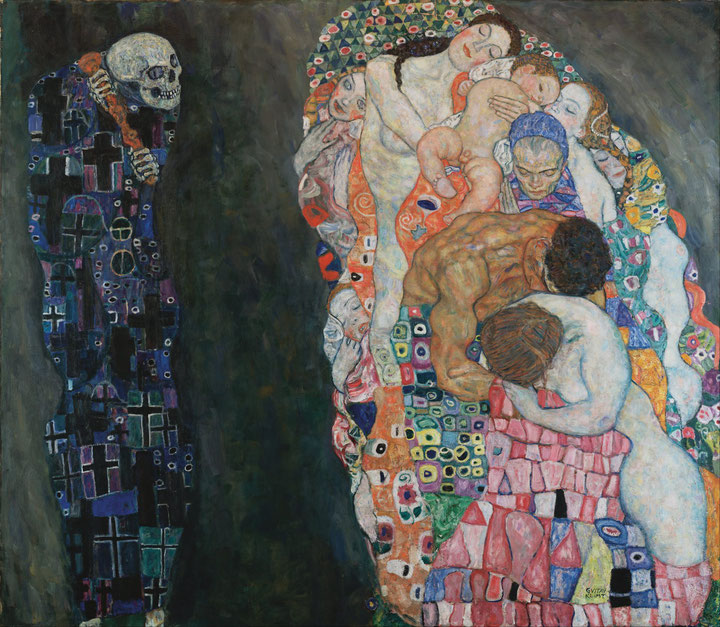 G. Klimt, "Morte e vita" (1910-1911)