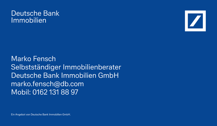 Premium-Sponsor: Marko Fensch, selbständiger Immobilienberater