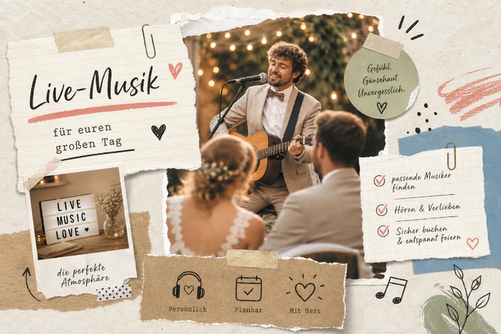 Live Musiker für Hochzeit 