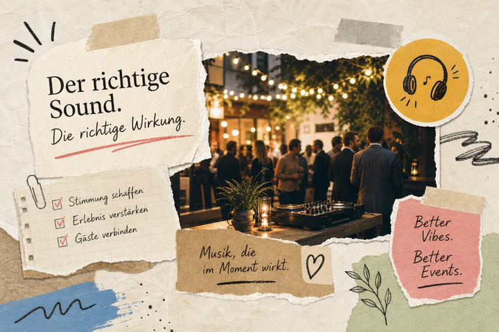 Hintergrundmusik - der richtige Sound - die richtige Wirkung
