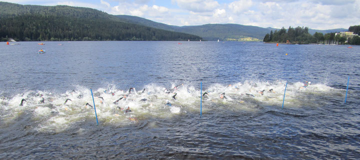 Dominik Sowieja Schwimmen Schluchseetriahlon