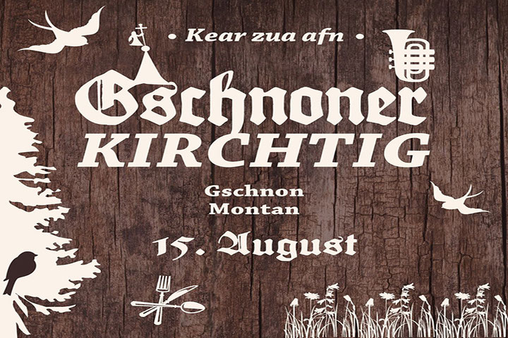 Gschnoner Kirchtig Berggasthof Dorfner Gourmet Südtirol