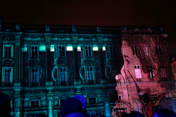 Le Prince des Lumières - Place des Terreaux - Fête des Lumières - Lyon - Déc 2013 - Photos © Anik COUBLE 