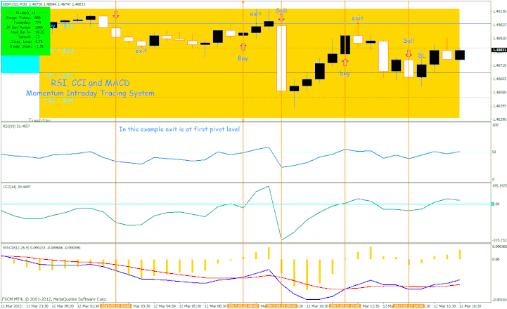 Momentum intraday Trading System