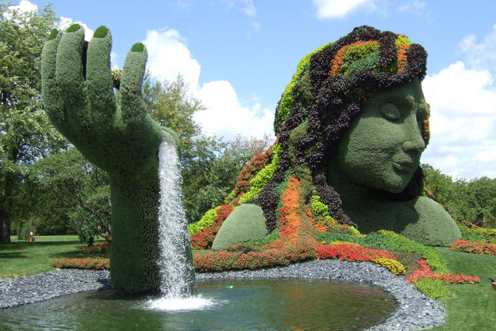 La Terre-Mere/Mother Earth, Mosaicultures Internationales, Montreal