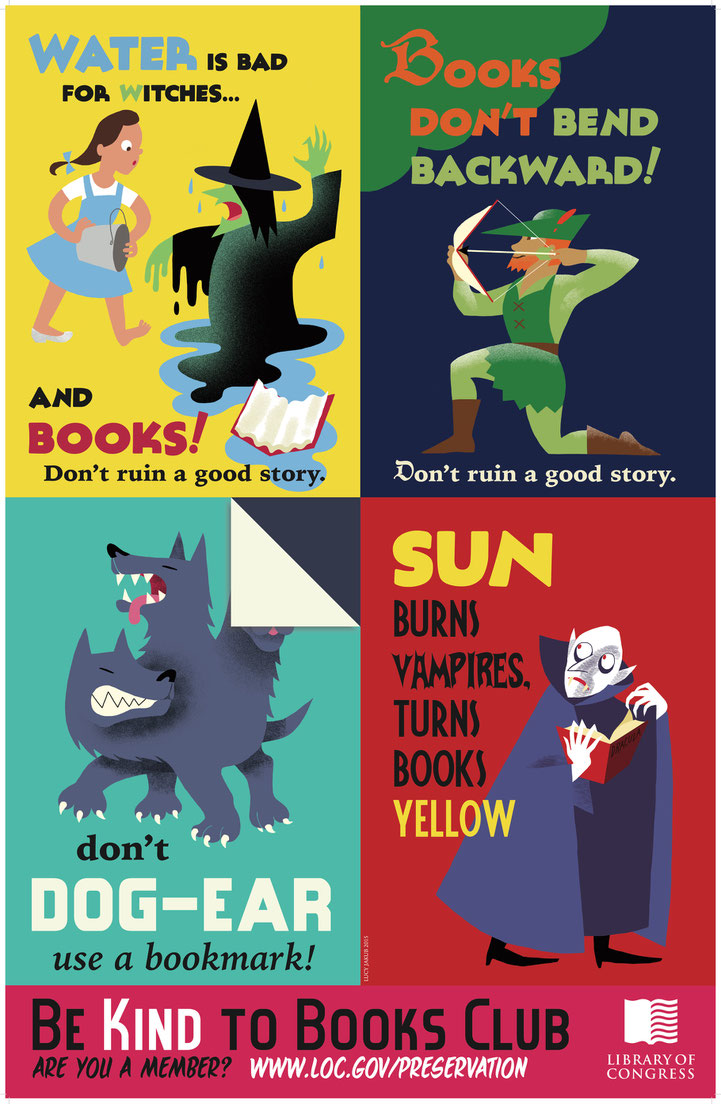 Are you a member of the "Be Kind to Books" Club?
