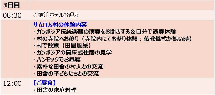 カンボジアの現地の人たちと交流