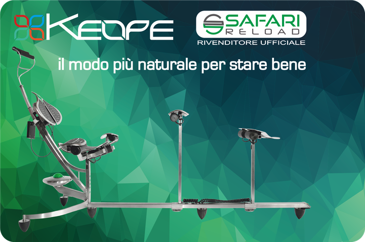 Safari reload  - rivenditore ufficiale poltrona medica Keope italia
