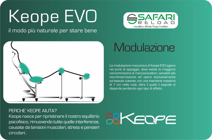 Safari reload  - rivenditore ufficiale poltrona medica Keope italia