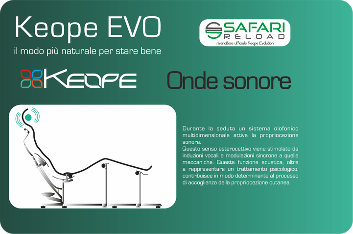 Safari reload  - rivenditore ufficiale poltrona medica Keope italia