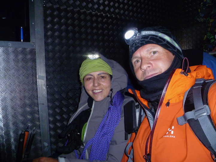 Denise und Daniel auf dem Mont Blanc 4810m