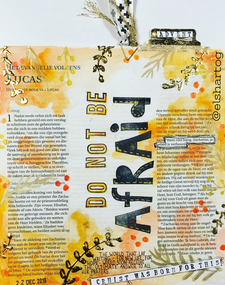 Biblejournaling voorbeeld Lucas1