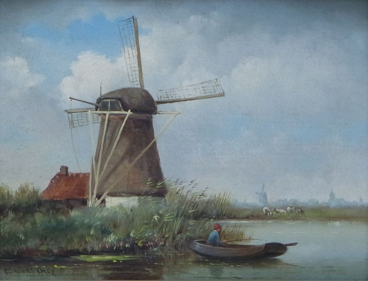 te_koop_aangeboden_een_schilderij_van_de_nederlandse_kunstschilder_constant_artz_1870-1951_nabloei_haagse_school