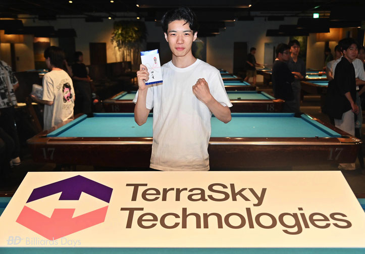 個人戦優勝：平田颯（早稲田大学 クレセント）