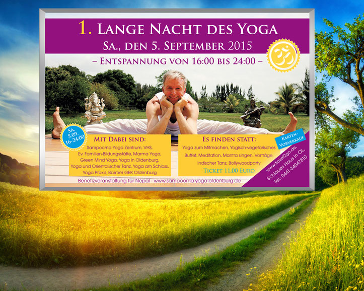 Die Lange Nacht des Yoga bietet die Möglichkeit, viele Yoga Studios in Oldenburg kennen zu lernen.