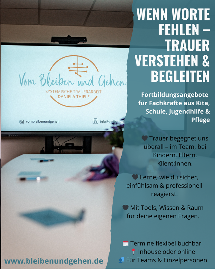 Fortbildungsangebote für Kitas und Schulen