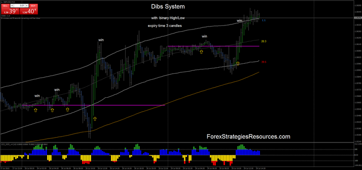  Dibs Trading System with binary options high/low