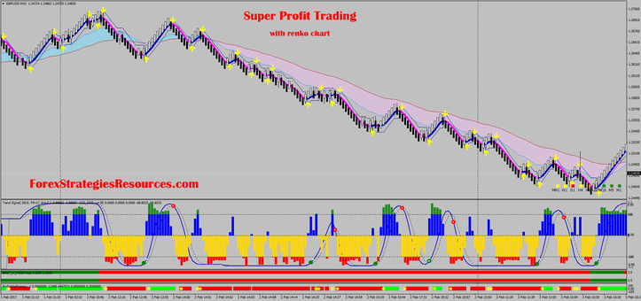 Super Profit Trading with renko chart