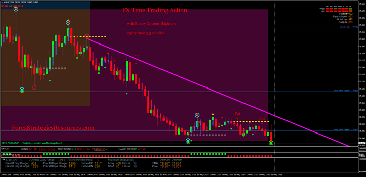  FX Time Trading Action.