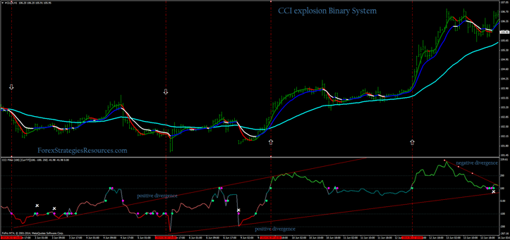 CCI explosion Binary System