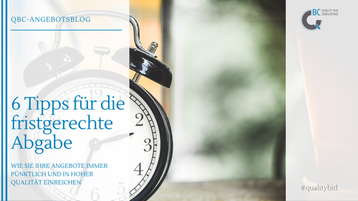 6 Tipps für fristgerechte Abgaben