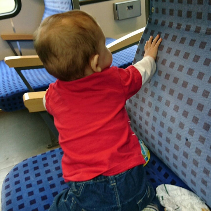 #12von12 #3von12 Bahnfahrt mit Baby