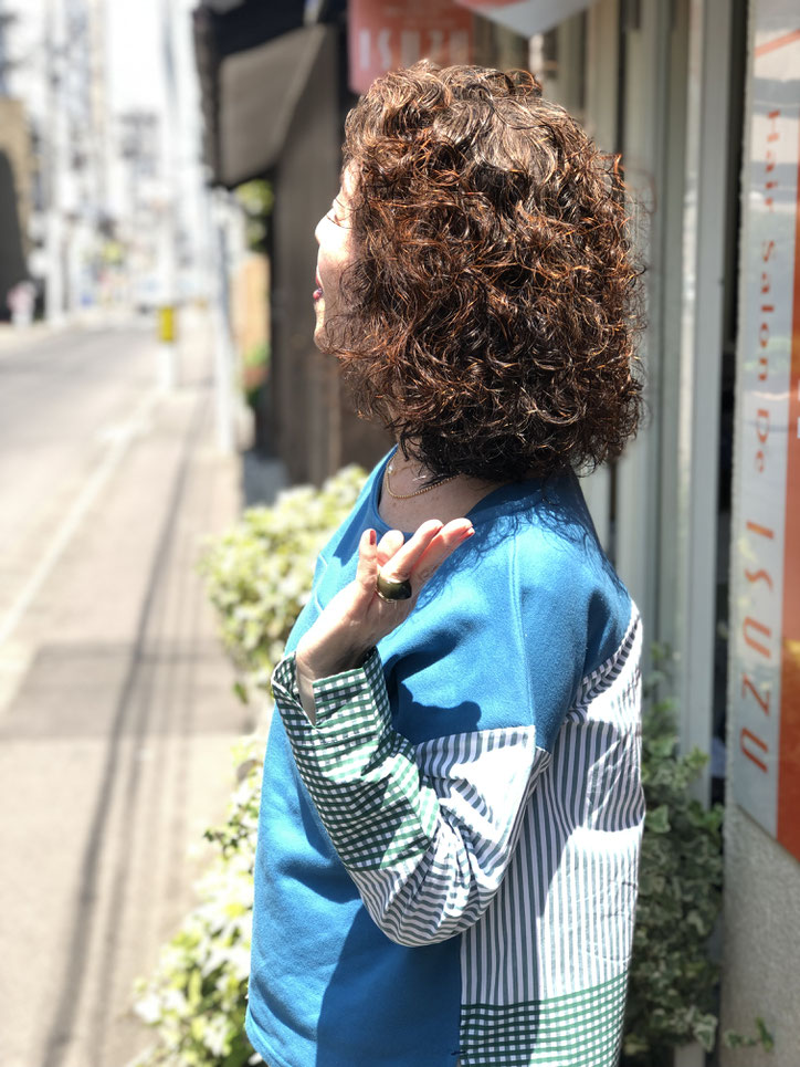 しっかりウェーブのミセスパーマ 仙台・国分町のヘアセットが得意な美容室 いすず美容室