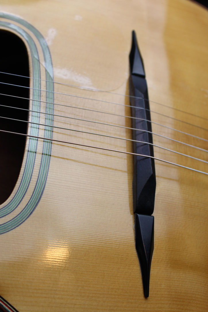 Luthier Luigi Bariselli gypsy jazz