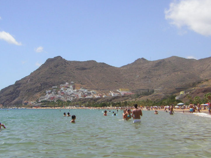 Strand auf Teneriffa ideal für Kinder