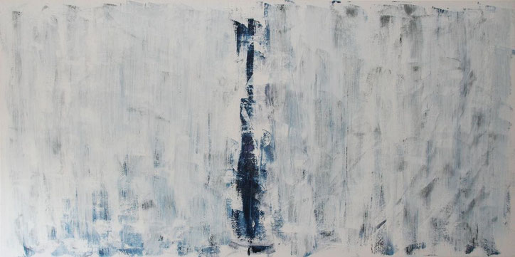 1 | Öl und Acryl auf Leinwand, 120x60cm