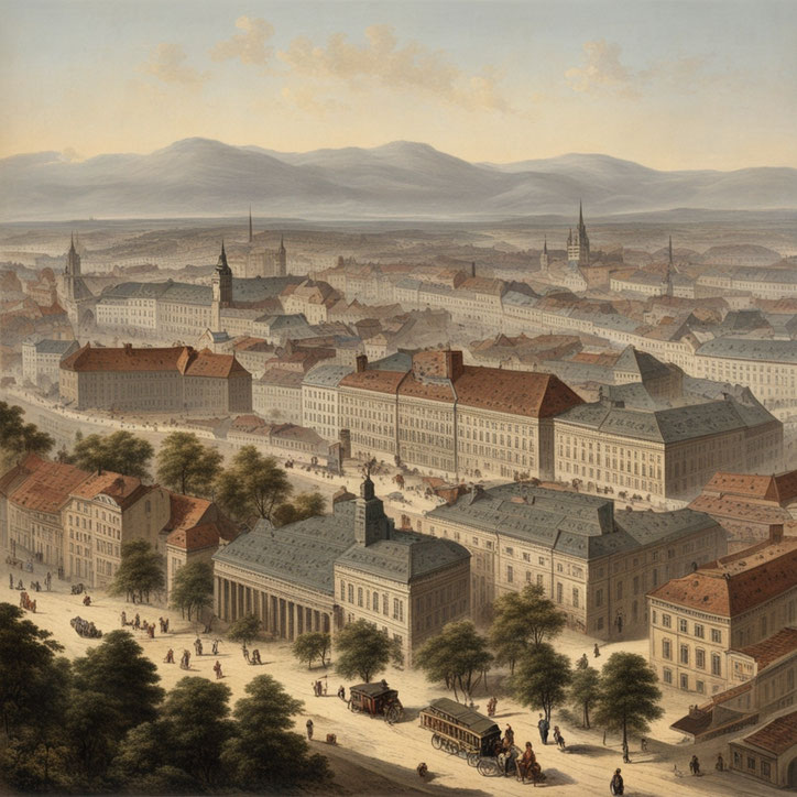 Symbolbild: Wien im 19. Jhd.