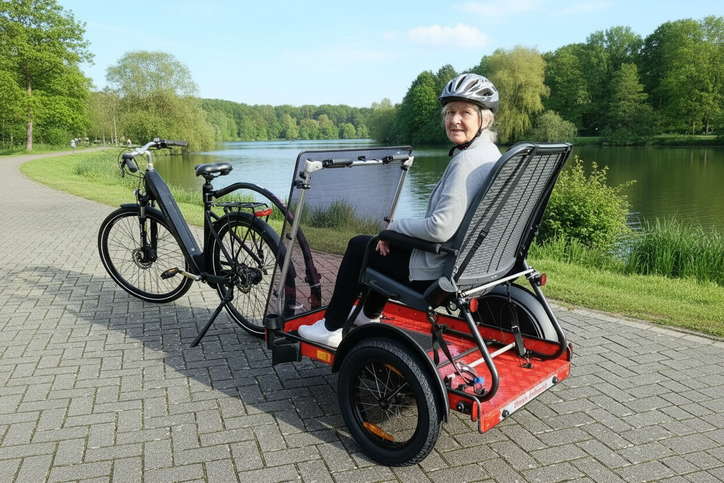 Fietsaanhangers Citizen Incluser voor personen met een handicap