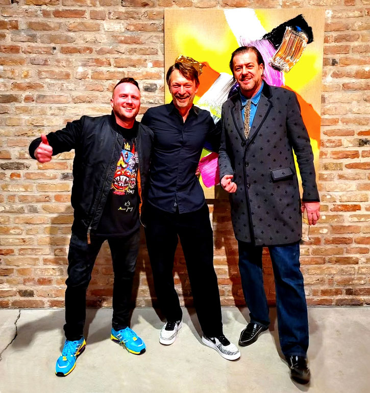 ANSELM REYLE AND MARTIN EDER IT WAS NICE TO MEET YOU AT YOUR SHOW AT KÖNIG GALLERIE, BERLIN!!!