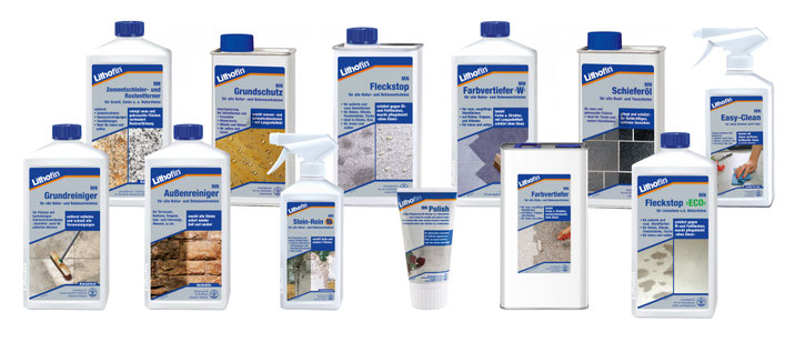 Produktreihe Lithofin MN für Naturstein