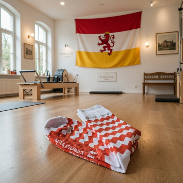 Antislip sokken met logo laten maken pilates yoga