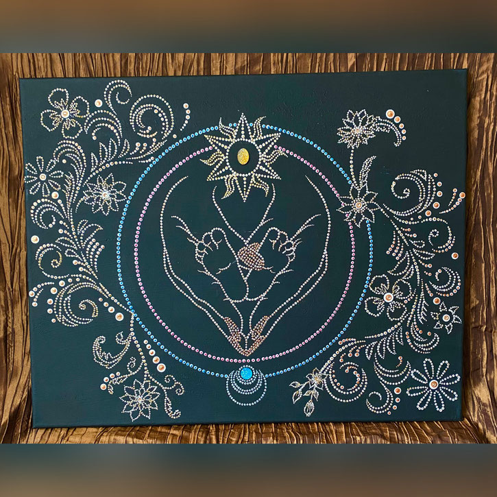 Bildgröße 30 x 40 cm
