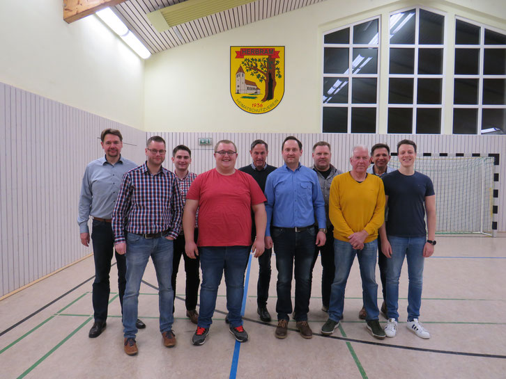 Der aktuelle Vorstand (von links): Rainer Schröder, Georg Wigge, Sebastian Rücker, Julian Vogt, Manuel Willeke, Elmar Koch, Norbert Lübbers, Johannes Vogt, Olaf Böning, Fabian Meyer