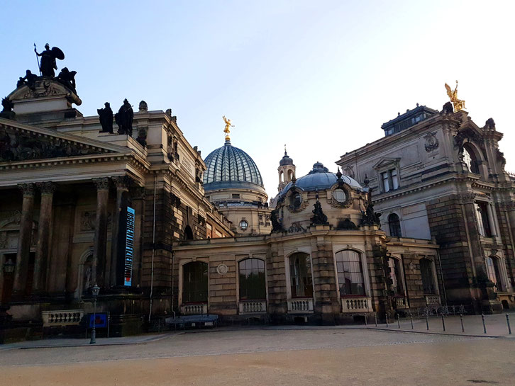 Die Altstadt von Dresden