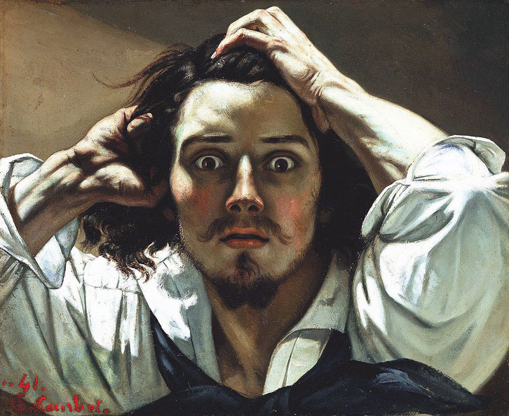 G. Courbet, "Uomo disperato" (1843)