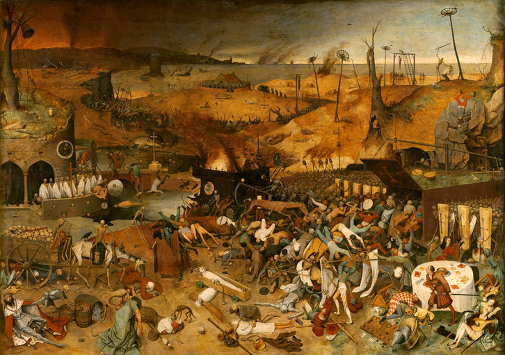Pieter Bruegel il Vecchio, "Il trionfo della morte"(1562-1563)