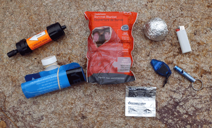 The bare necessities for day hikers who are sure they'll never be stranded overnight.