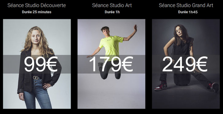 Séance shooting studio photo bon carte cadeau saint-etienne artstudio5