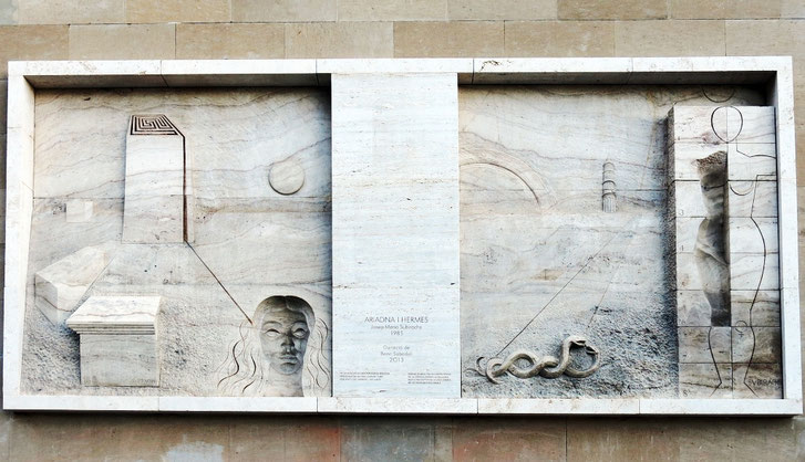 Ариадна и Гермес - Жозеп Мария Субиракс