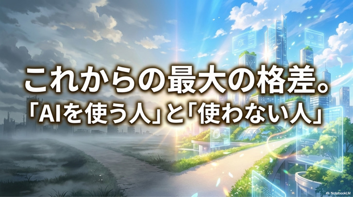 AI時代の最大の格差