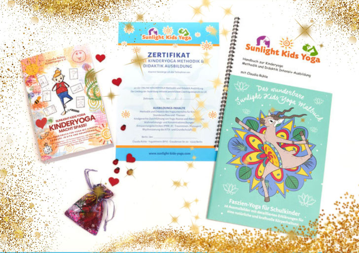 Starterset für den Kinderyoga Unterricht - Als Kinderyogalehrer mit Zertifikat sofort loslegen!