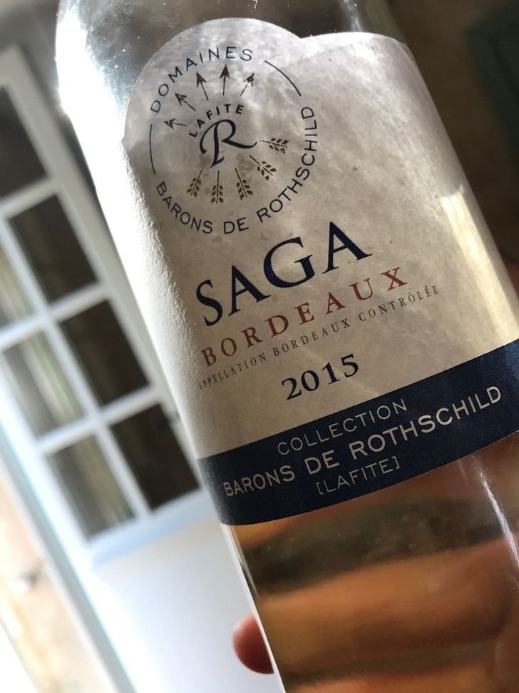 Perfect Friday afternoon white Bordeaux drinking